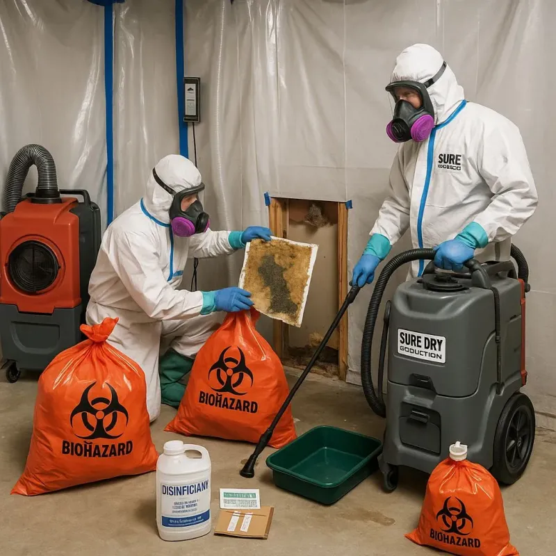 Contaminated Water Handling Protocols process in Franklin County, OH