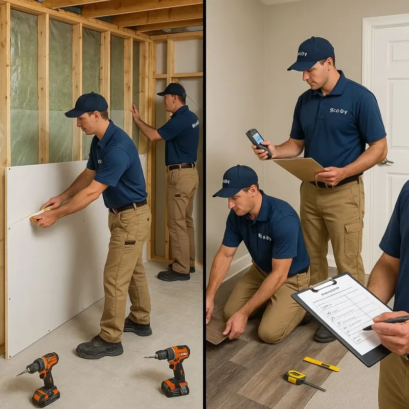Repairs and Reconstruction process in Franklin County, OH